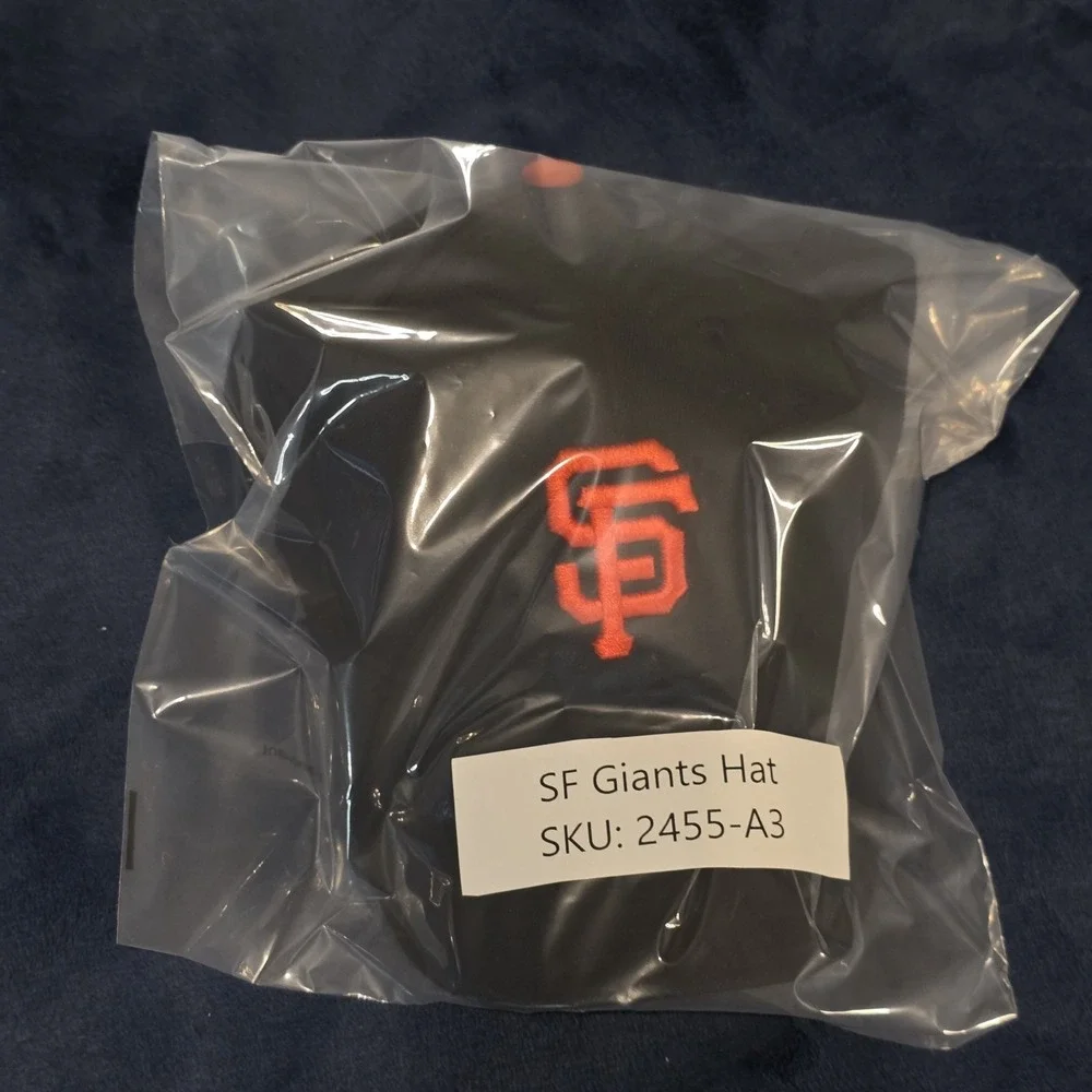 New Era MLB Diamond 9Forty Snapback Hat Cap San Francisco Giants Youth